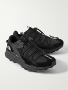 The North Face - VECTIV Taraval Leather and Suede-Trimmed Ripstop and Mesh Sneakers - Black
