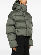 ENTIRE STUDIOS Green MML Down Puffer Jacket