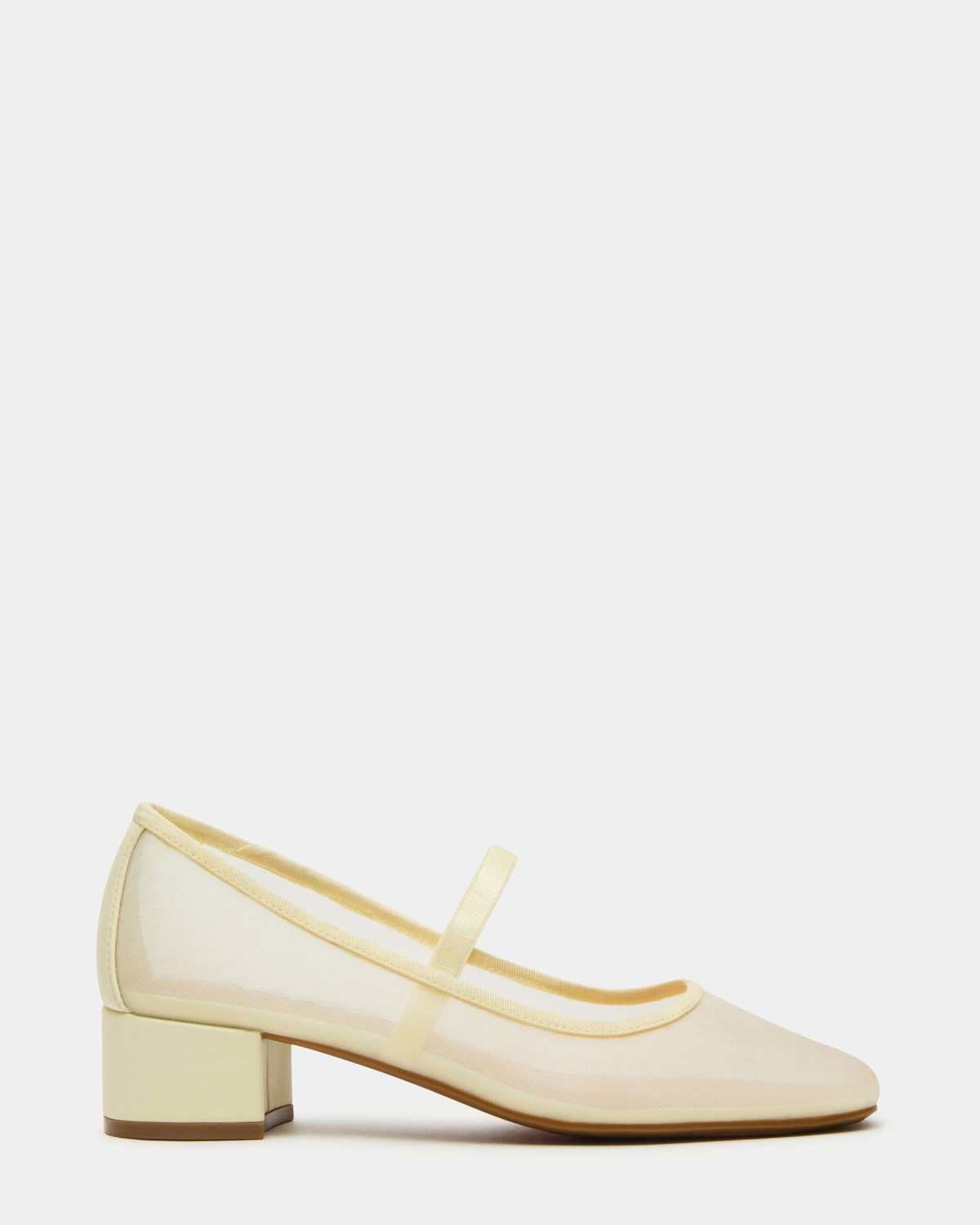 Steve Madden Mural Heels in Yellow