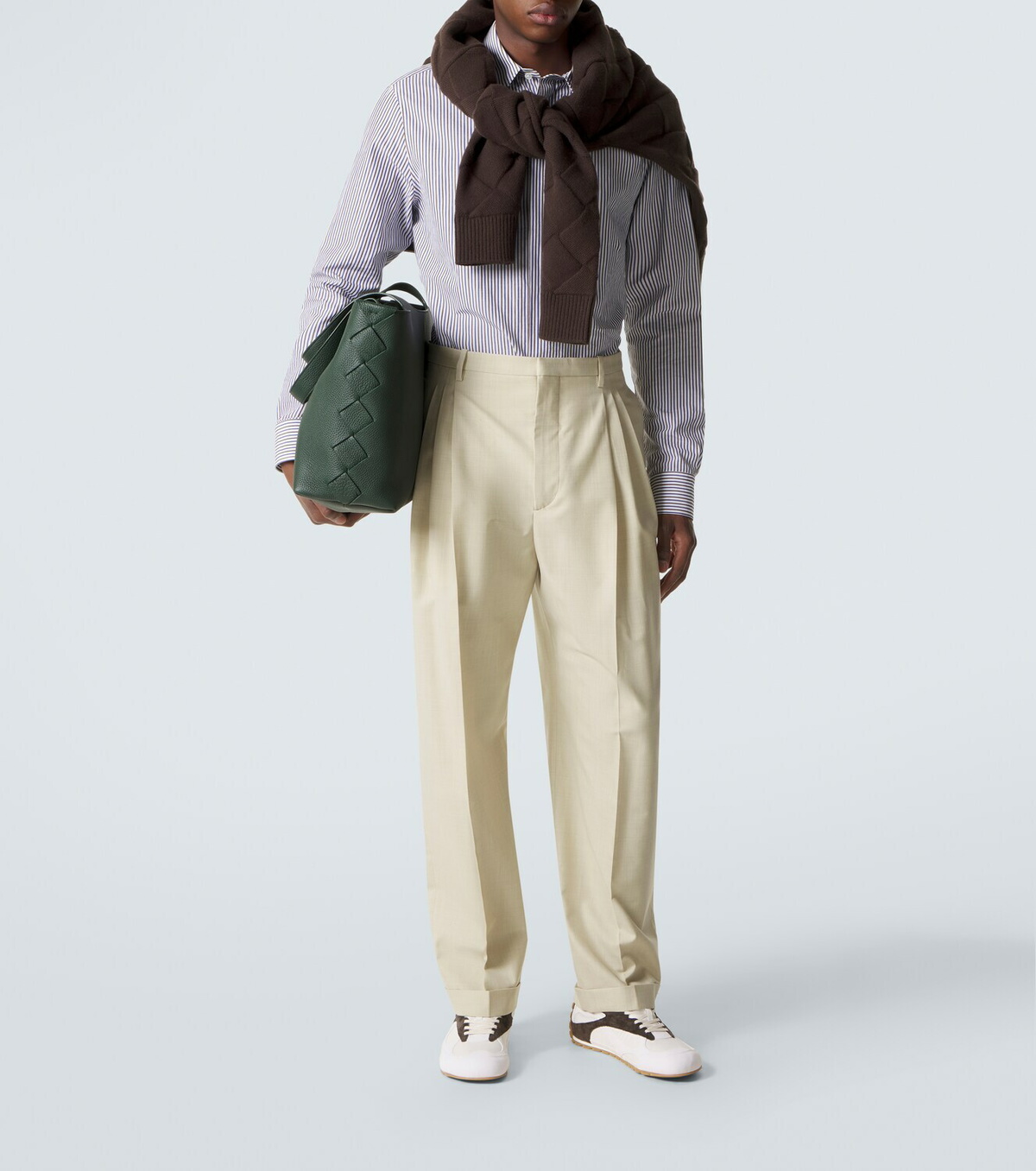 Bottega Veneta Diago Intreccio leather tote bag