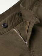 Drake's - HIM Straight-Leg Cotton-Twill Chinos - Green