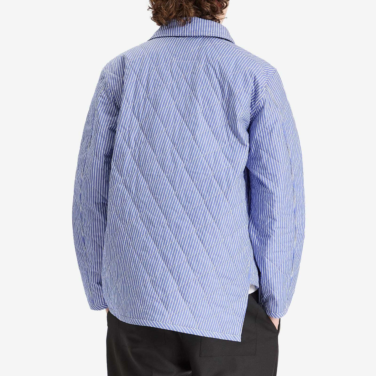 Comme des Garçons SHIRT Men's x Lavenham Stripe Jacket in Blue