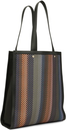 Paul Smith Multicolor Screen Check Tote