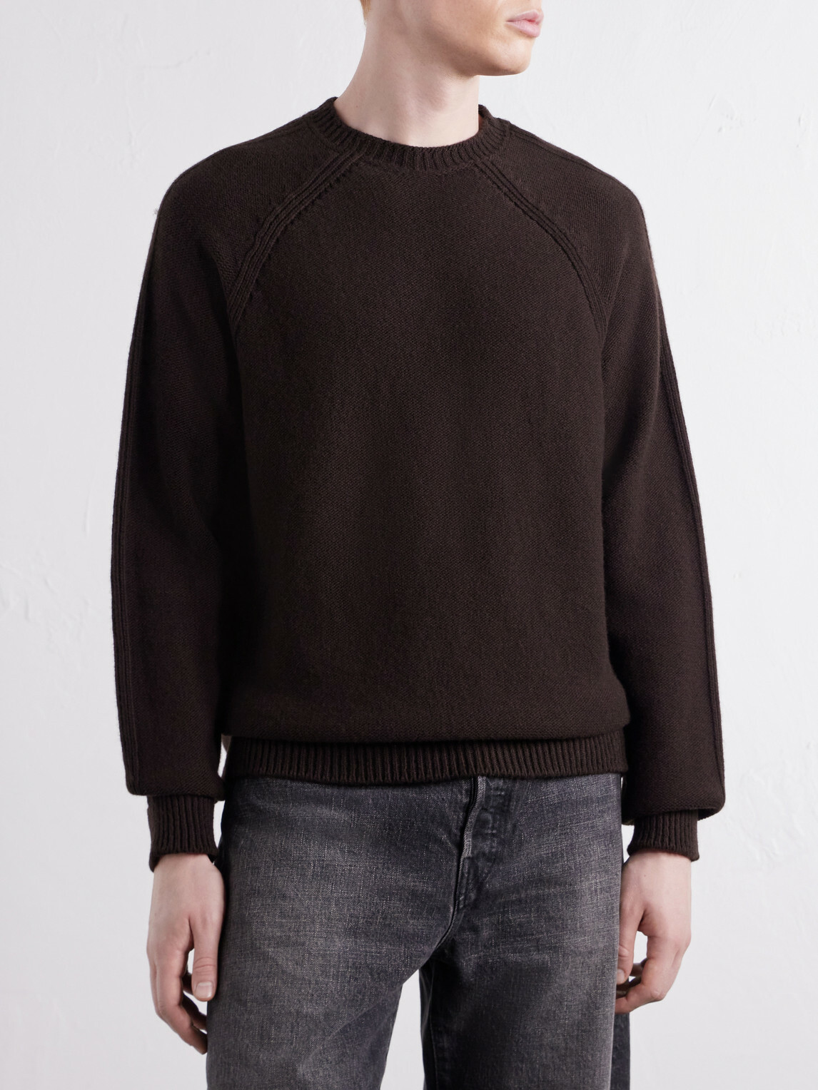 Inis Meáin - Wool Sweater - Brown