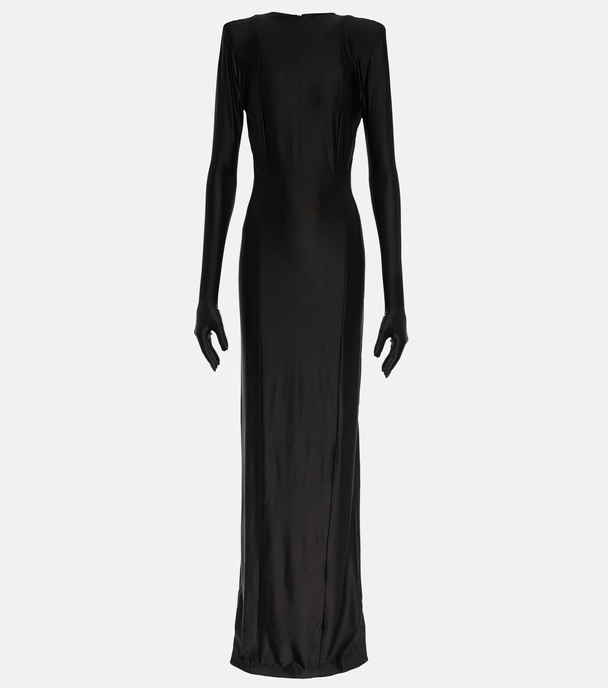 Vetements - Diva gloves jersey dress