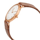 Piaget Altiplano White Dial 18kt Rose Gold Ladies Watch G0A39105