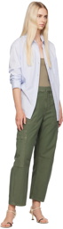 Citizens of Humanity Green Marcelle Low Slung Easy Cargo Pants