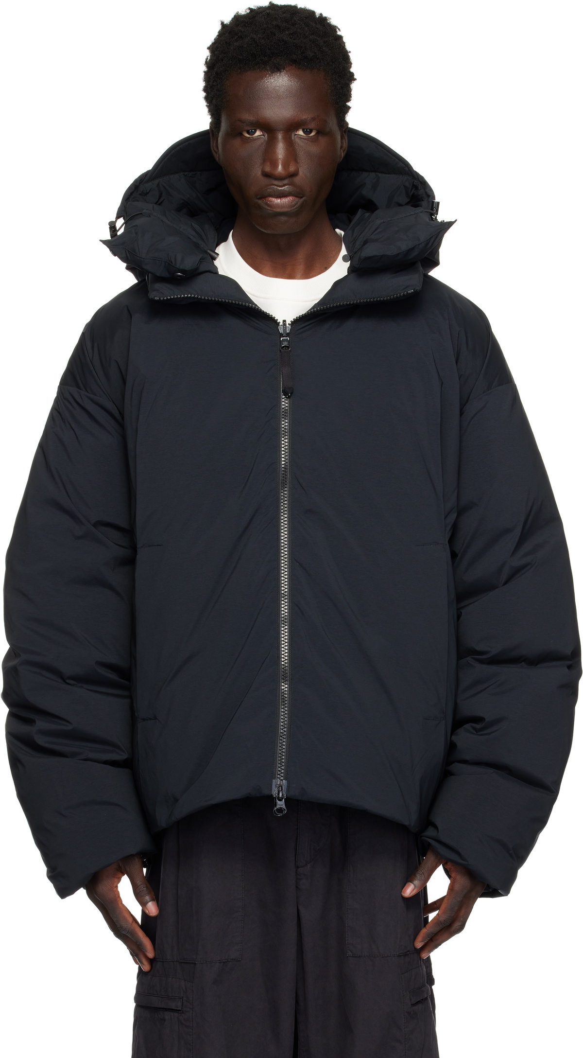 66°North Black Ægisíða Reversible Down Jacket