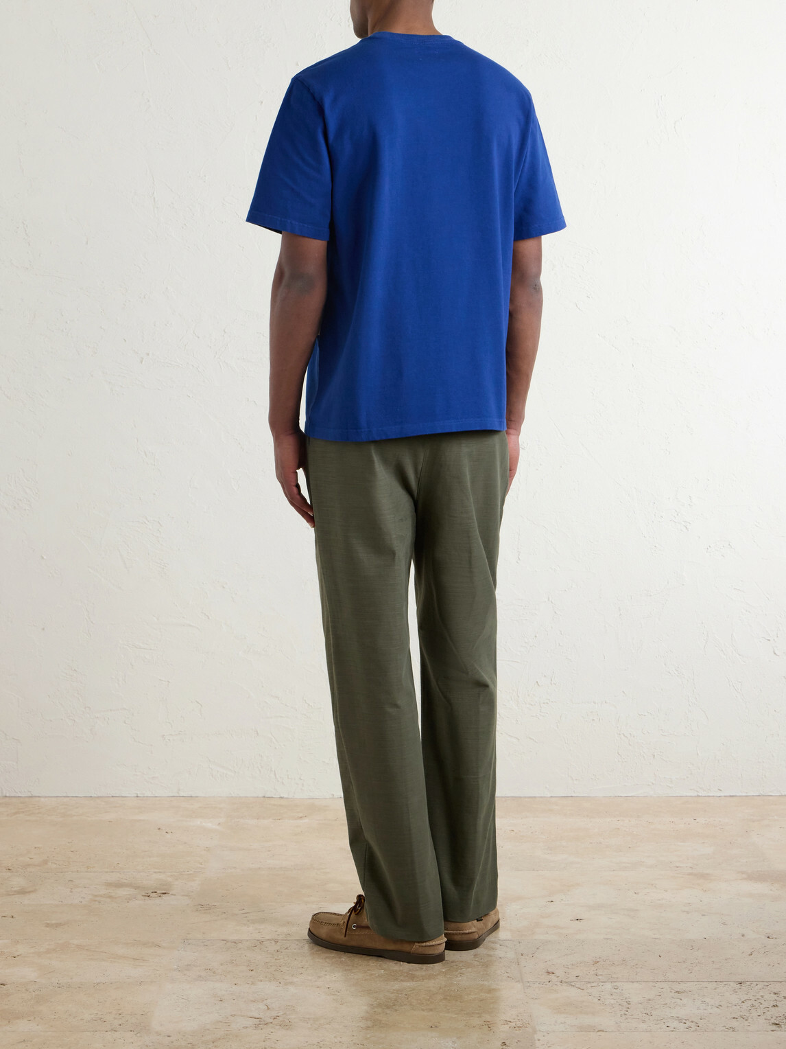 Aimé Leon Dore - Straight-Leg Pleated Cotton Trousers - Brown