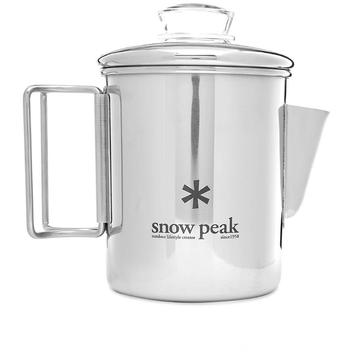 Photo: Snow Peak Stainless Steel Coffee Percolator - 6 Cup Set