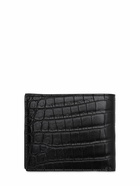 SAINT LAURENT - East West Embossed Leather Wallet