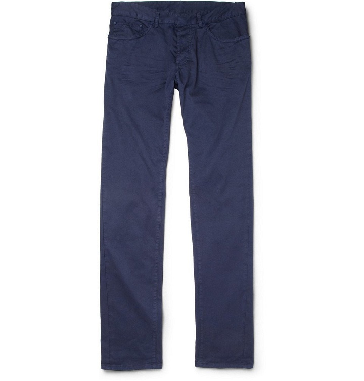 Photo: Balenciaga - Slim-Fit Denim Jeans - Men - Blue