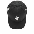 3.Paradis Men's Doves Motion Cap in Black
