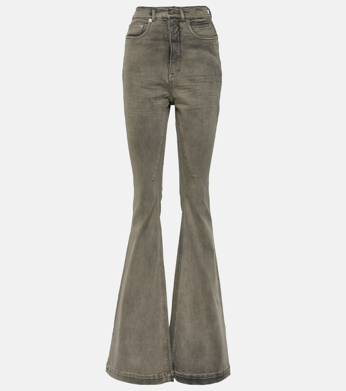 Rick Owens Bolan high-rise bootcut jeans Rick Owens