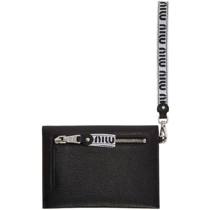 Miu Miu: Black Madras Bag