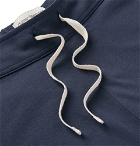 Oliver Spencer Loungewear - York Supima Cotton-Jersey Shorts - Midnight blue