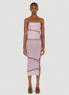Isa Boulder Jigsaw Spaghetti Strap Dress