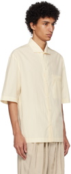 LEMAIRE Yellow Boxy Shirt