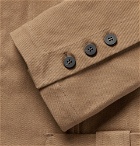 Isabel Benenato - Stretch-Cotton Twill Jacket with Detachable Gilet - Men - Sand