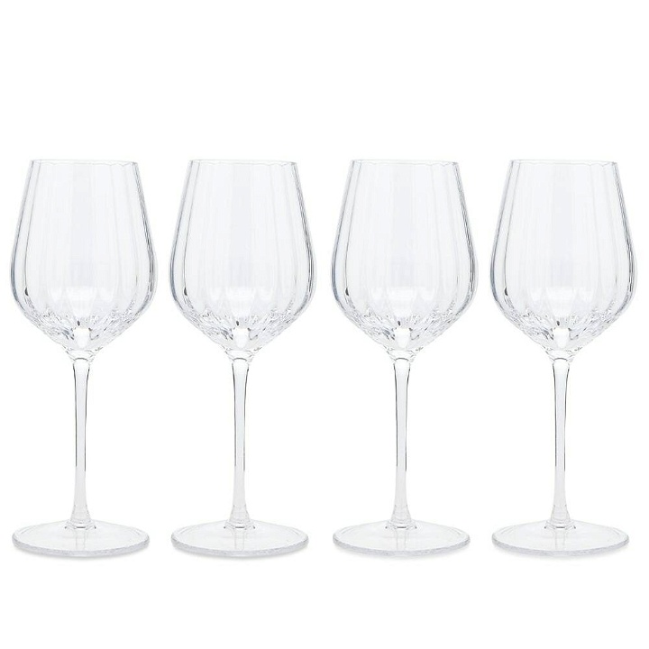 Photo: Soho Home Pembroke White Wine Glass - Set of Four in Clear