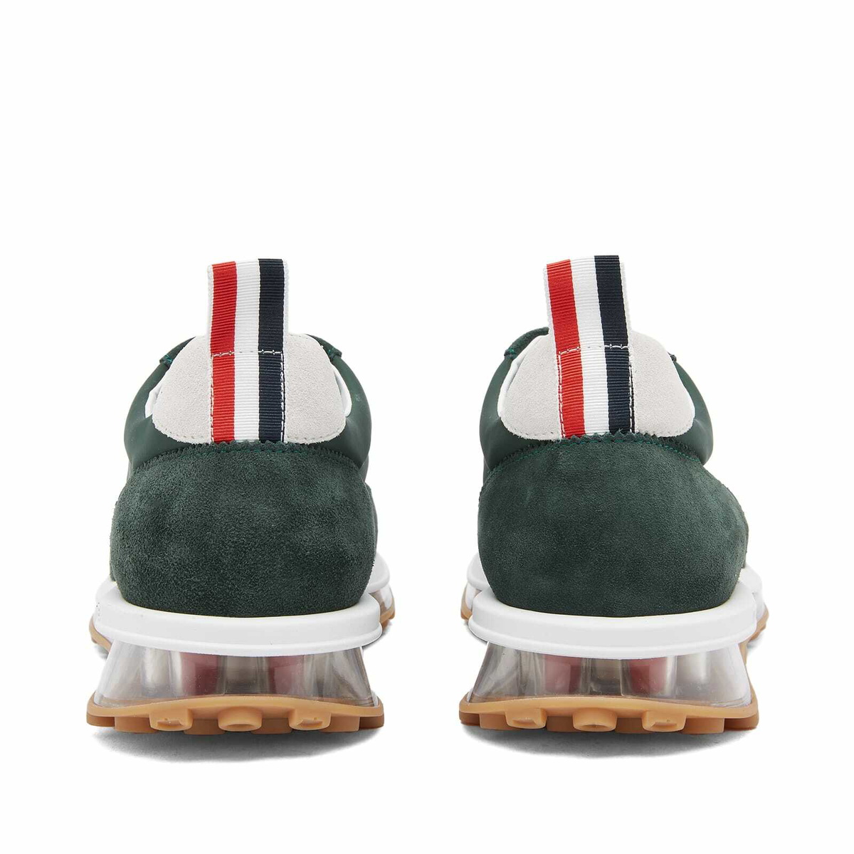Thom Browne Men's Tech Runner Sneakers in Dark Green Thom Browne Thom Browne Men's Tech Runner Sneakers in Dark Green Thom Browne