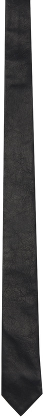 Photo: Ann Demeulemeester Black Sif Tie