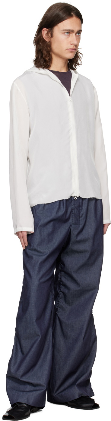 Gabriela Coll Garments White No.258 Hoodie