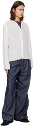 Gabriela Coll Garments White No.258 Hoodie