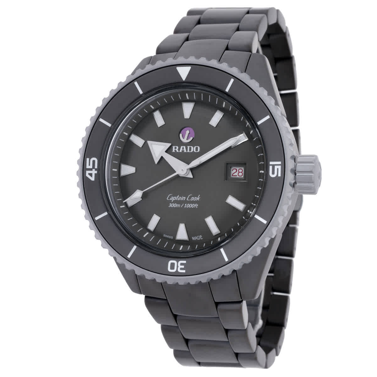 Rado Captain Cook Automatic Green Dial Mens Watch R32130312