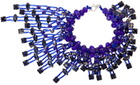 SHUTING QIU Blue Crystal Bracelet