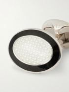 Deakin & Francis - Enamel Sterling Silver Cufflinks