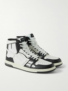 AMIRI - Skel-Top Colour-Block Leather High-Top Sneakers - Black