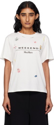 Weekend Max Mara White Olga T-shirt