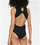 Rick Owens - Cutout mesh and stretch-jersey bodysuit