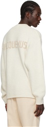 Jacquemus Off-White Les Classiques 'Le Pull Jacquemus' Sweater