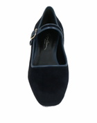 Giorgio Armani Womens Ballet flats Midnight in Blue