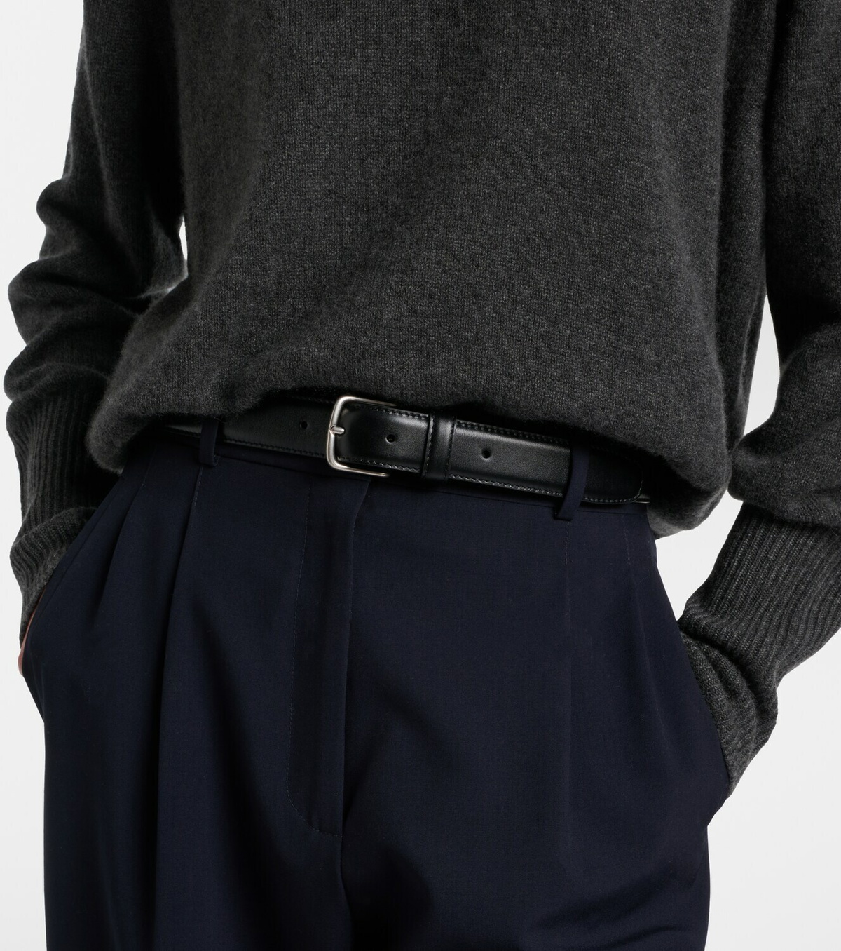 The Row Classic leather belt