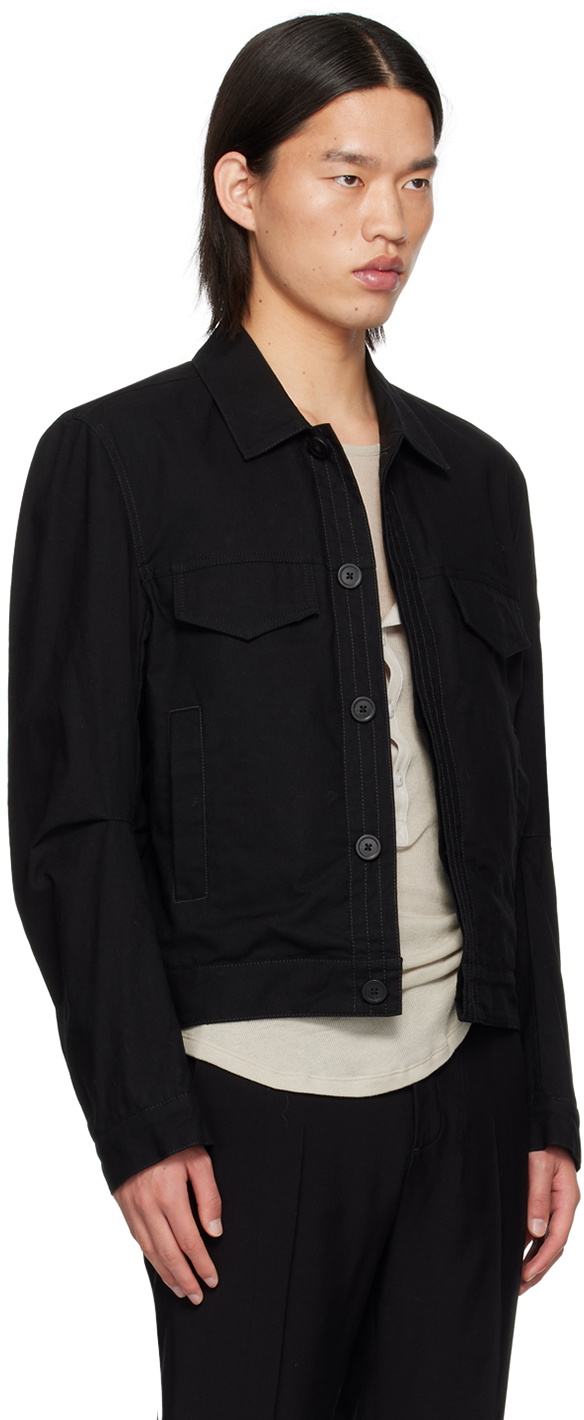 Ann Demeulemeester Black Terus Jacket Ann Demeulemeester