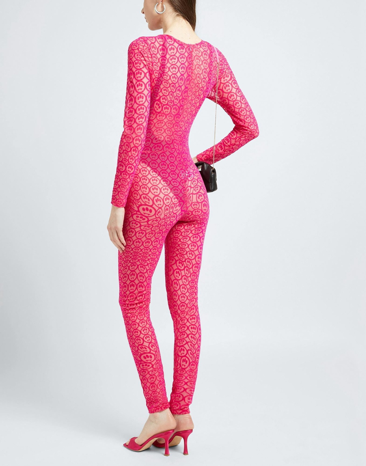 Barrow Womens Jumpsuit Fuchsia