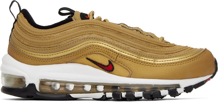 Photo: Nike Gold Air Max 97 OG Sneakers