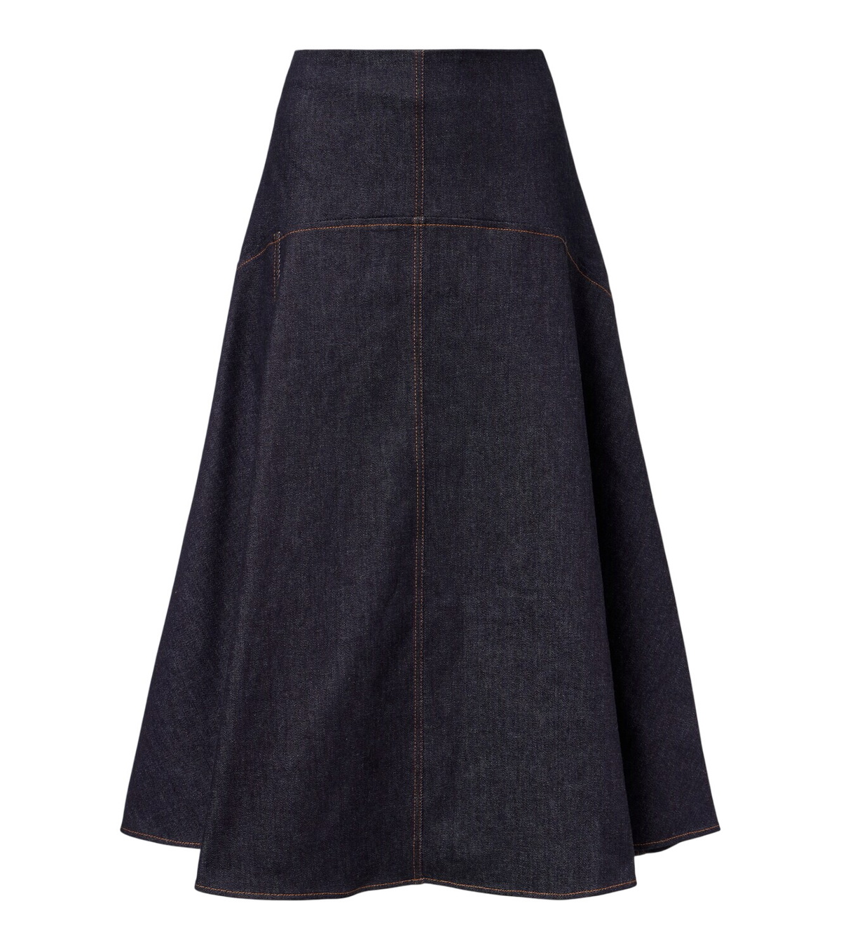 JACQUEMUS - La Jupe Notte Satin Midi Skirt Jacquemus