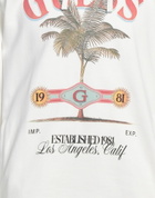 Guess Mens Sweatshirt in White