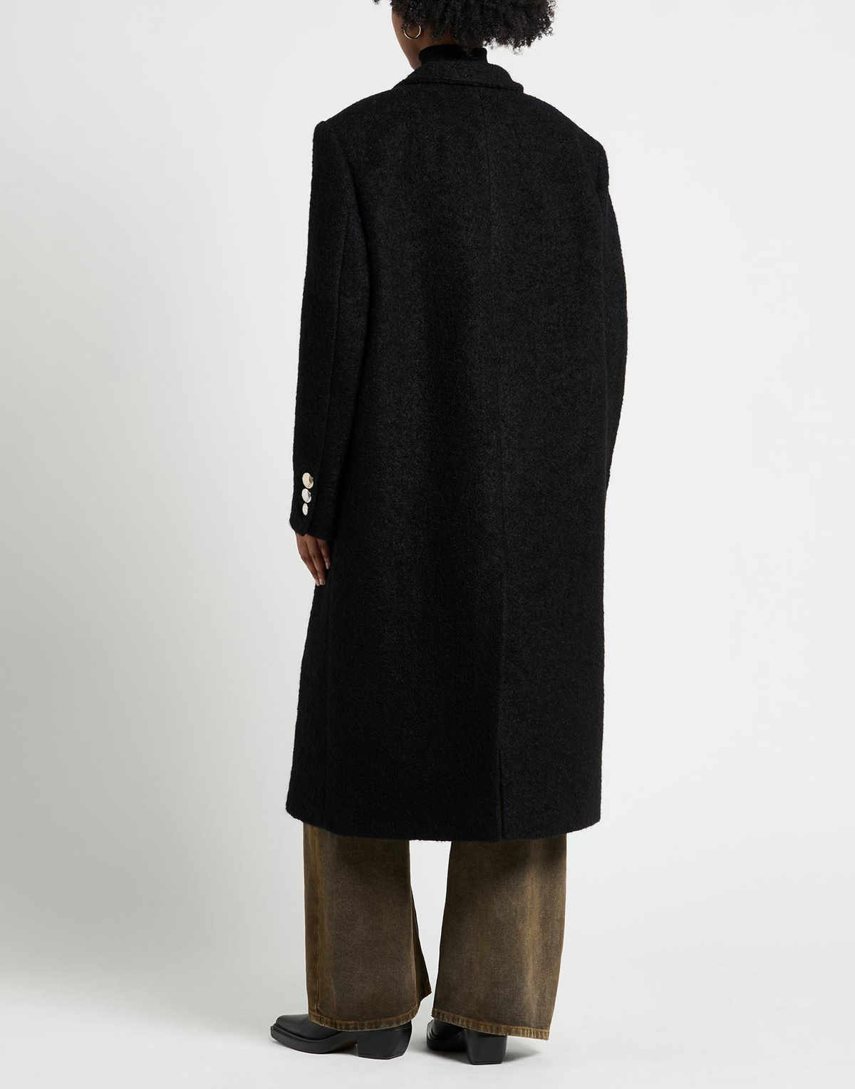 Isabel Marant Womens Coat in Black
