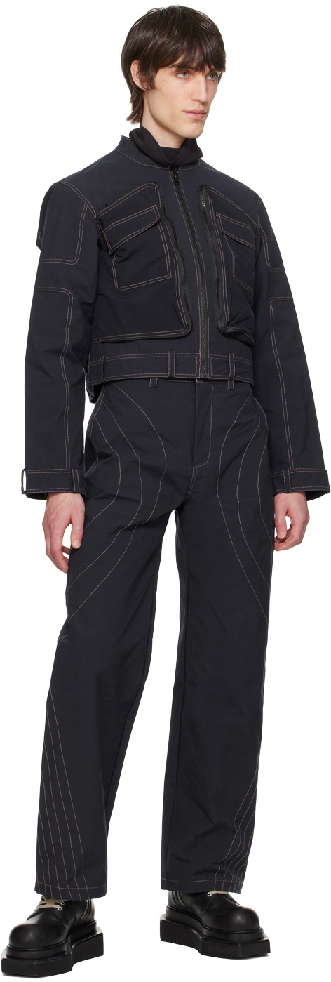 Uncertain Factor Navy Atomic Pulse Trousers