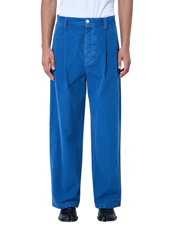 Photo: Marni Pleated Wide-Leg Trousers