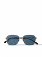 Dior Eyewear - CD Diamond S4U D-Frame Silver-Tone and Acetate Sunglasses