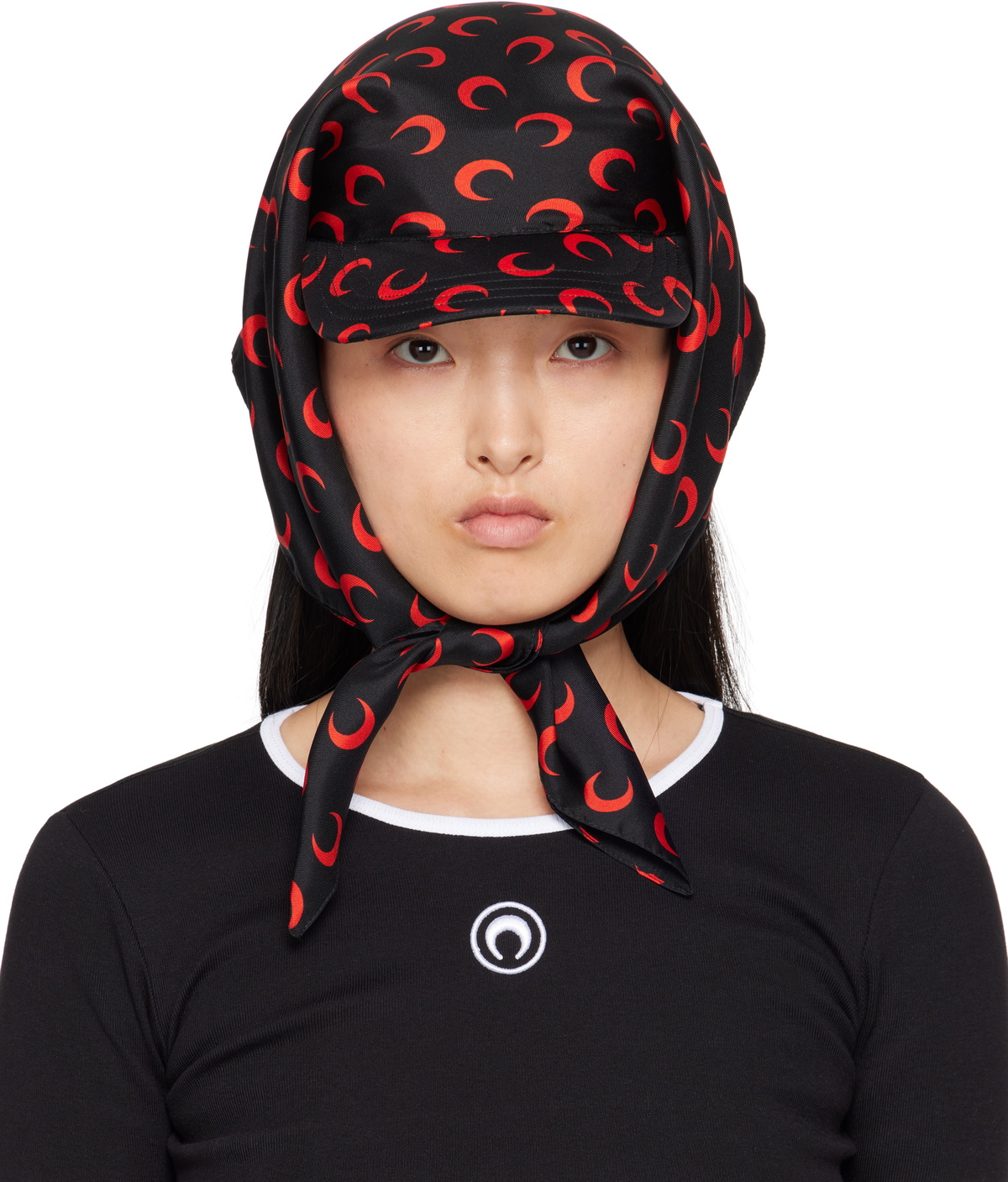 Marine Serre SSENSE Exclusive Black Six Moons Capsule