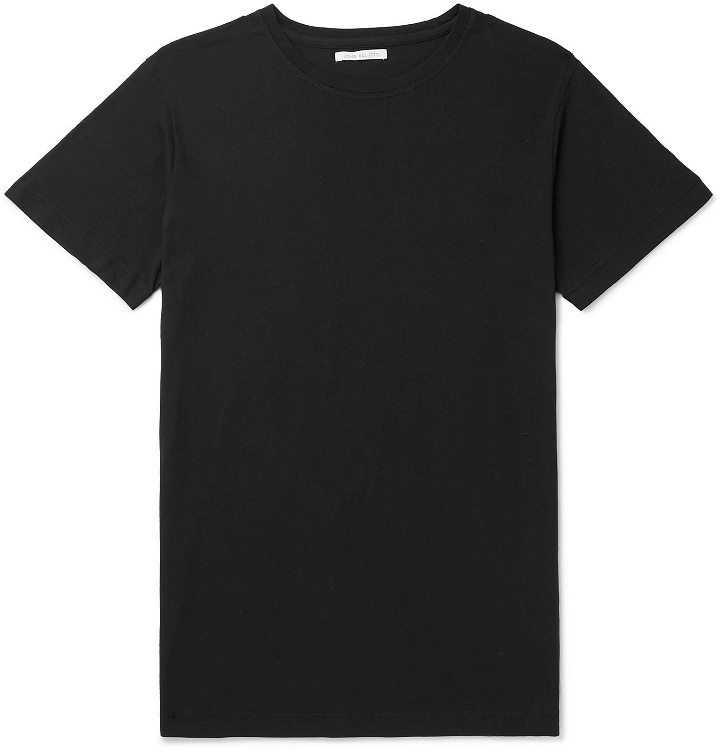 Photo: John Elliott - Cotton and Micro Modal-Blend Jersey T-Shirt - Black