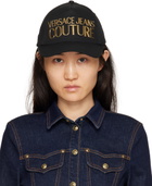 Versace Jeans Couture Black Logo Cap