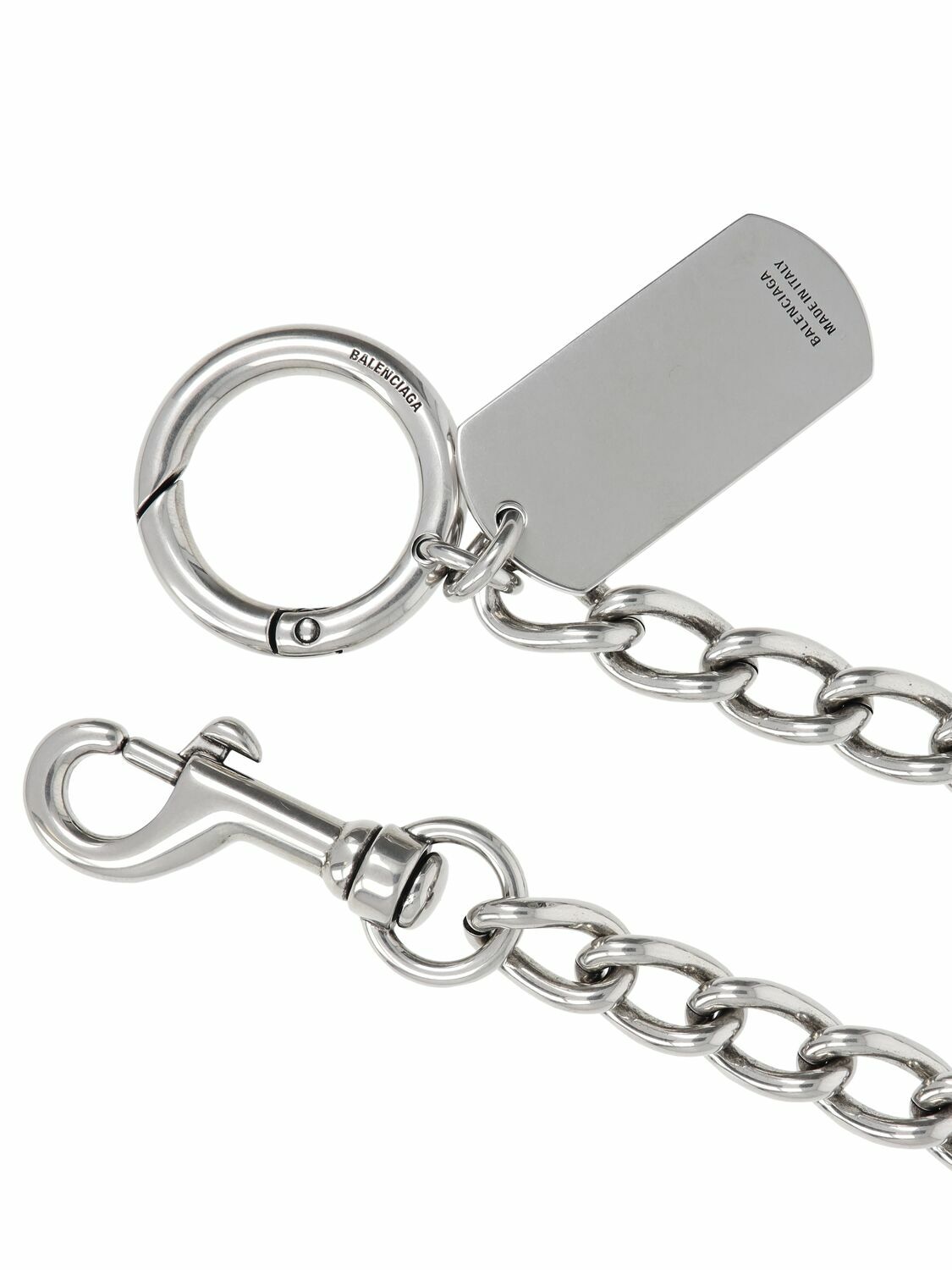 BALENCIAGA - Tags Brass Blend Wallet Chain Balenciaga